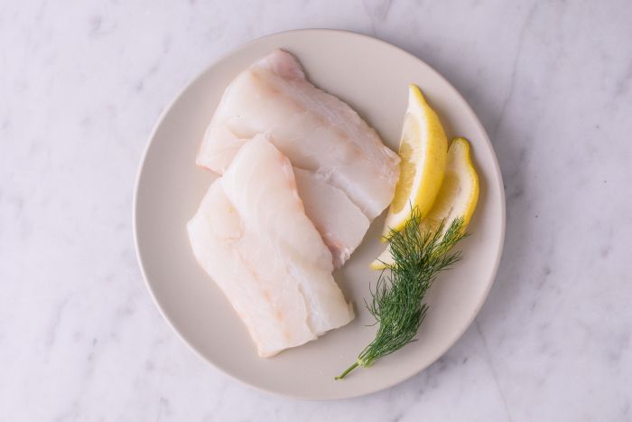 8 oz cod nutrition facts