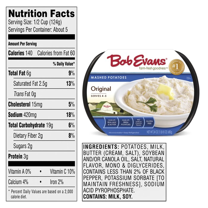 Bob evans egg white nutrition facts